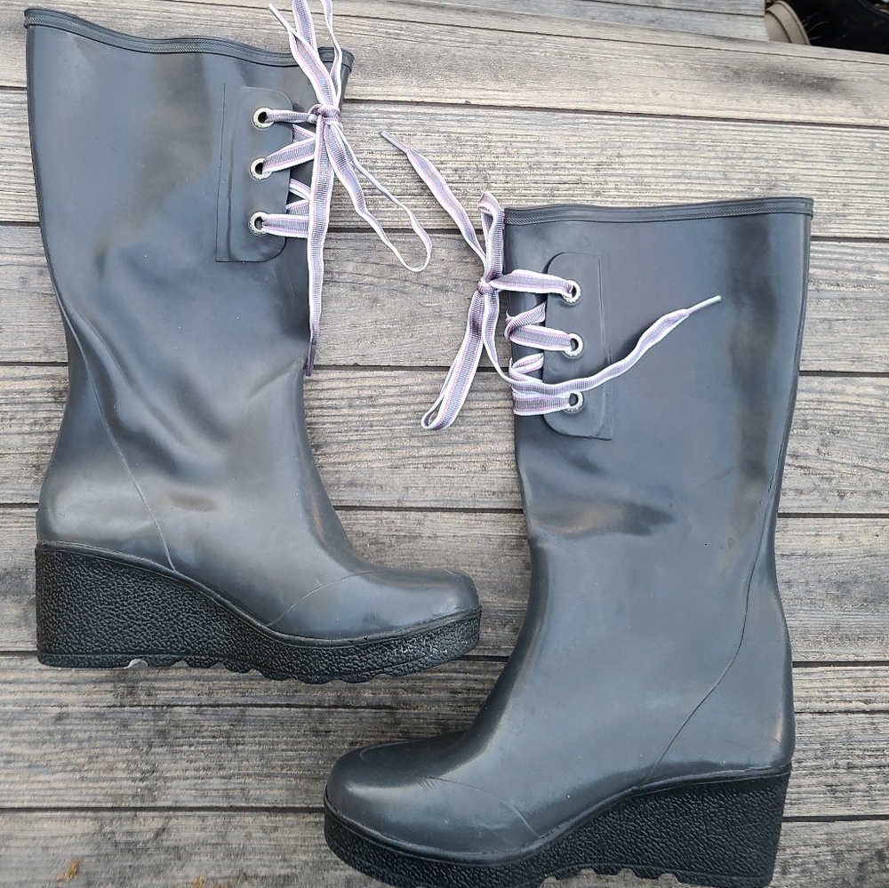 Sperry Knee High Rain Boots - Picture 1 of 10